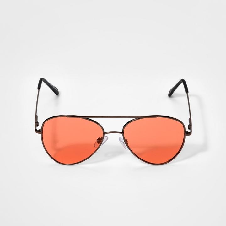 Boys' Aviator Sunglasses - Art Class Bronze