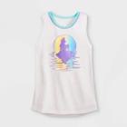 Women's Disney The Little Mermaid Ariel Tank Top - White S - Disney