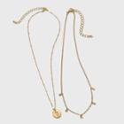 Girls' Initial B Necklace - Art Class Gold
