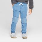 Toddler Boys' Moto Jogger Pants - Art Class Blue 12m, Boy's, Washed Blue