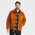 Men's Sherpa Family Heritage Shirt Jacket - Goodfellow & Co Orange