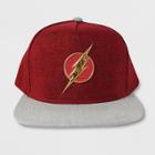 Warner Brothers Flash Men's Marled Flat Brim - Red