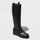 Women's Ansley Knee High Boots - A New Day Black