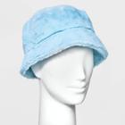 Women's Fuzzy Bucket Hat - Wild Fable Blue