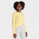 Girls' Long Sleeve T-shirt - Art Class Yellow