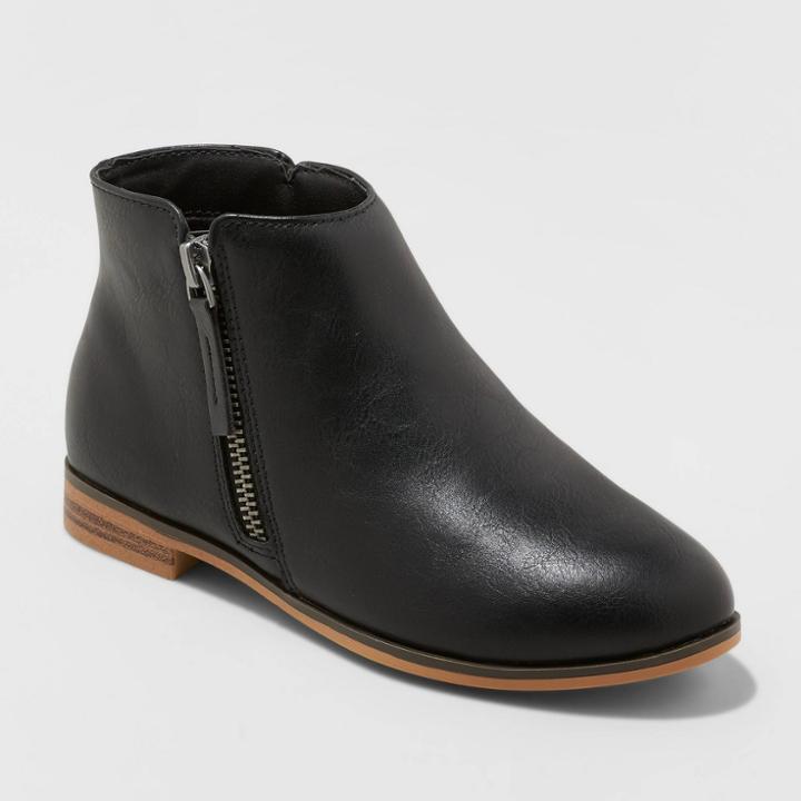 Girls' Jani Fashion Boots - Cat & Jack Black