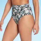 Kona Sol Women's Sweet Meadows Ditsy High Waist Bikini Bottom - Kona