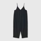 Women's Plus Size Sleeveless Jumpsuit - Universal Thread Black