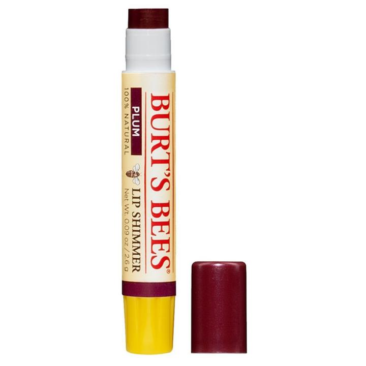 Burt's Bees Lip Shimmer - Plum - .09oz, Purple