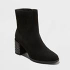 Women's Janelle High Shafted Boots - A New Day Black
