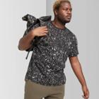 Men's Big & Tall Short Sleeve Crewneck T-shirt - Original Use Black