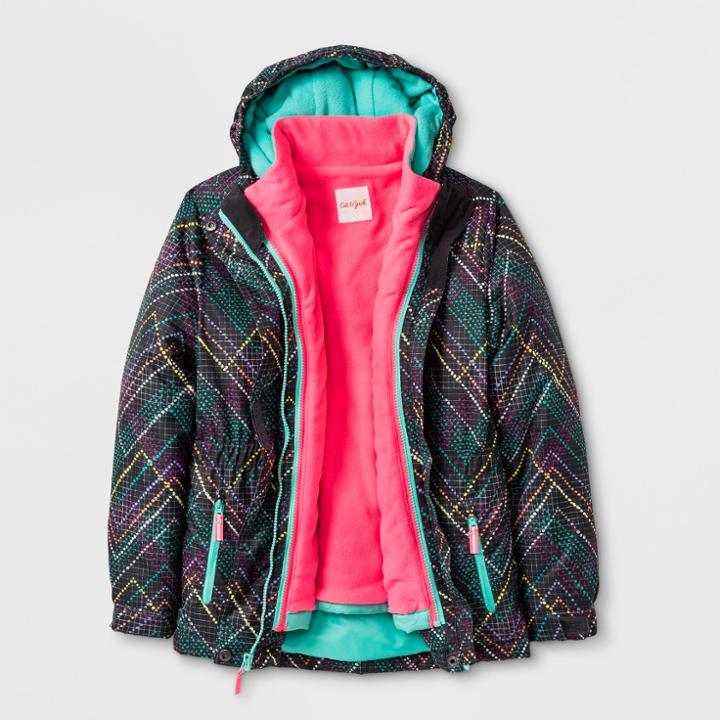 Girls' 3-in-1 System Jacket - Cat & Jack Gray