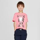 Boys' Short Sleeve Game Over Graphic T-shirt - Cat & Jack Pink