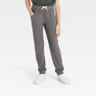 Girls' Rib Jogger Pants - Cat & Jack Gray