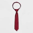 Boys' Grand Solid Ties - Cat & Jack Red S/m, Boy's, Size: