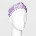 Organza Knot Headband - A New Day Heathered Purple