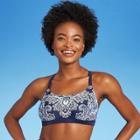 Women's Bralette Bikini Top - Kona Sol Oxford Blue D/dd Cup
