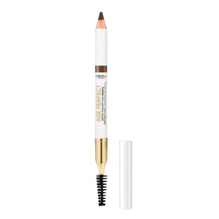 L'oreal Paris Age Perfect Brow Magnifying Pencil With Vitamin E Soft Brown