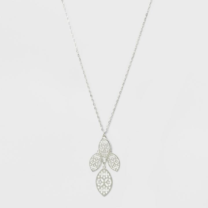 Four Filigree Ovals Long Necklace - A New Day