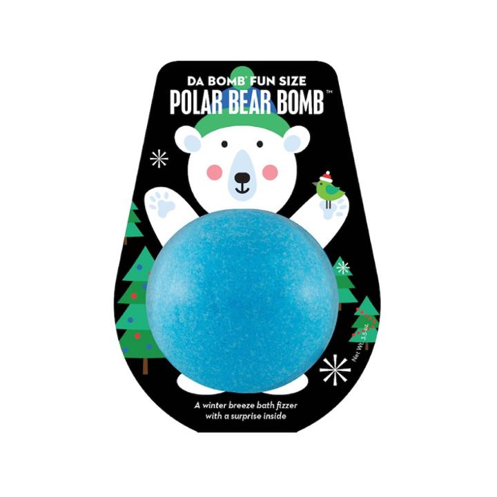 Da Bomb Bath Fizzers Polar Bear Fun Size Bath Bomb