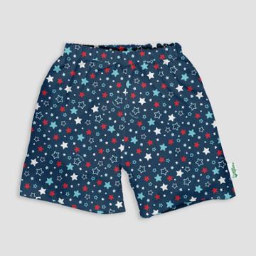 Green Sprouts Toddler Boys' Star Americana Swim Trunk - Navy