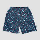 Green Sprouts Toddler Boys' Star Americana Swim Trunk - Navy