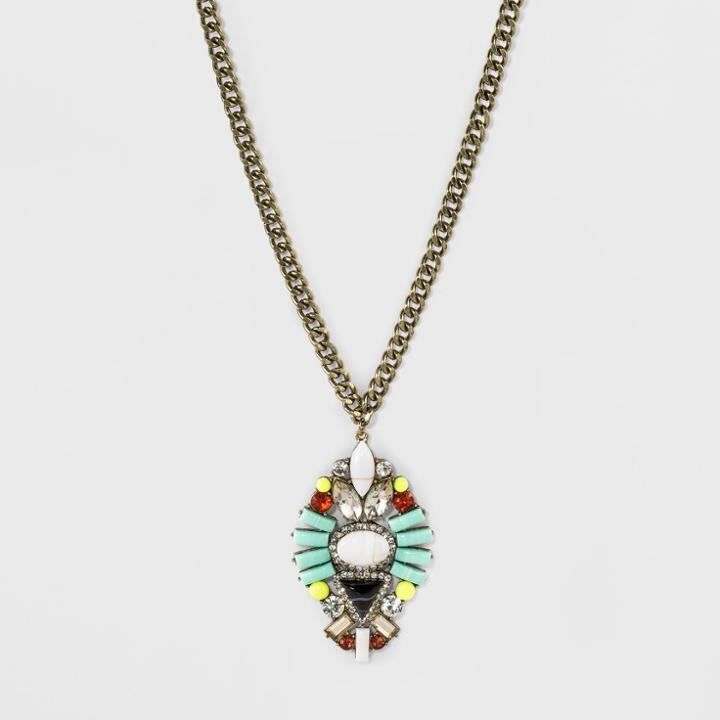 Sugarfix By Baublebar Mixed Media Statement Necklace, Girl's,