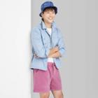 Men's 6 Knit Cargo Shorts - Original Use Washed Magenta Xs, Vibrant Purple
