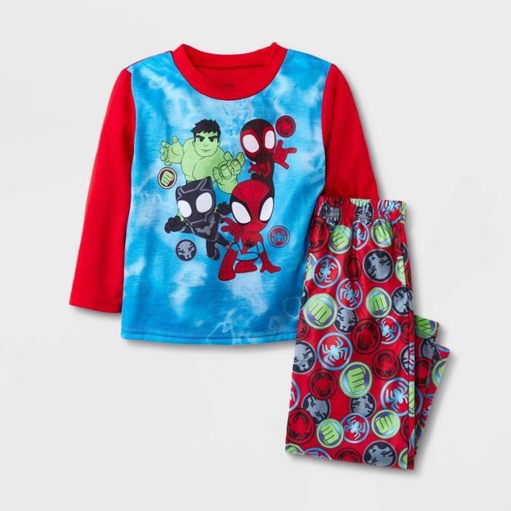Toddler Boys' 2pc Marvel Spider-man Pajama