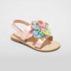 Toddler Girls' Violetta Quarter Strap Sandals - Cat & Jack Blush Pink