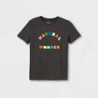 Boys' 'natural Wonder' Short Sleeve Graphic T-shirt - Cat & Jack Charcoal Heather