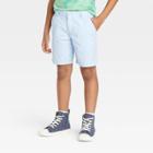 Boys' Flat Front 'at The Knee' Woven Shorts - Cat & Jack Blue