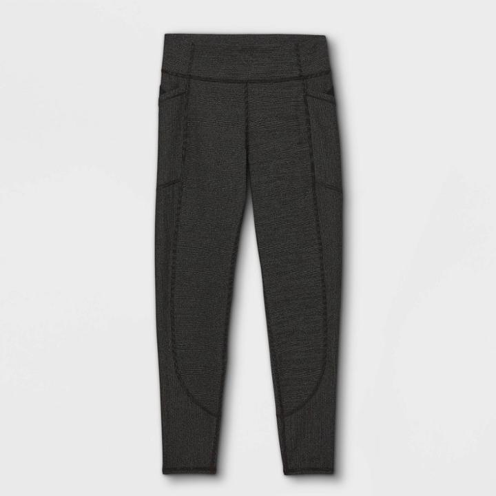 Girls' Textured Pocket Leggings - All In Motion