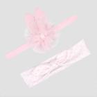 Baby Girls' 2pk Bunny Headwrap - Just One You Made By Carter's Pink/white One Size, Women's, Pink White