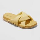 Women's Cosette Padded Slide Sandals - Universal Thread Yellow