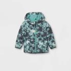 Toddler Boys' Tie-dye Windbreaker Jacket - Cat & Jack Blue