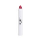 Honest Beauty Lip Crayon Lush Sheer Raspberry With Shea Butter