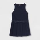 French Toast Girls' Belted Uniform Jumpers - Navy (blue)