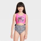 L.o.l. Surprise! Girls' Lol Surprise One Piece Swimsuit - Pink