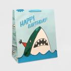 Spritz Jumbo Shark Birthday Gift Bag -