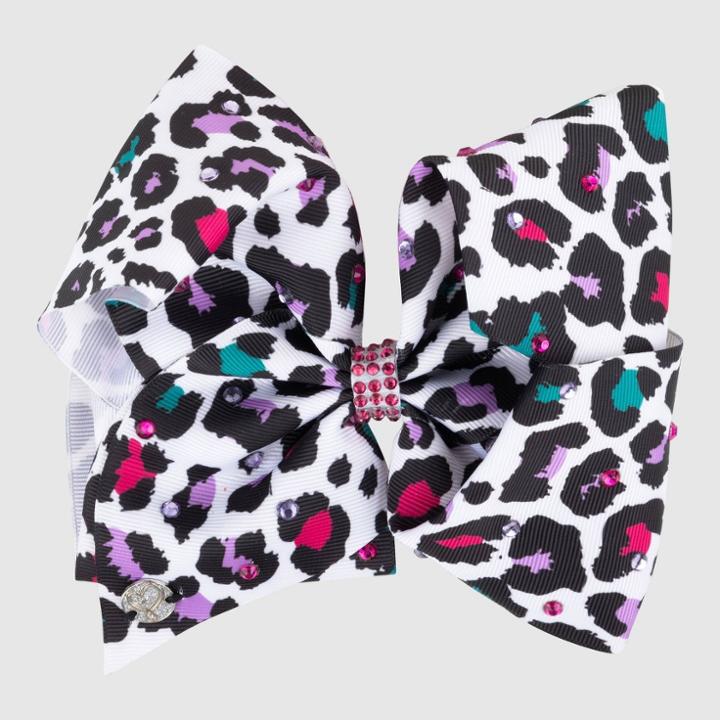Girls' Jojo Siwa Animal Print Bow Hair Clip