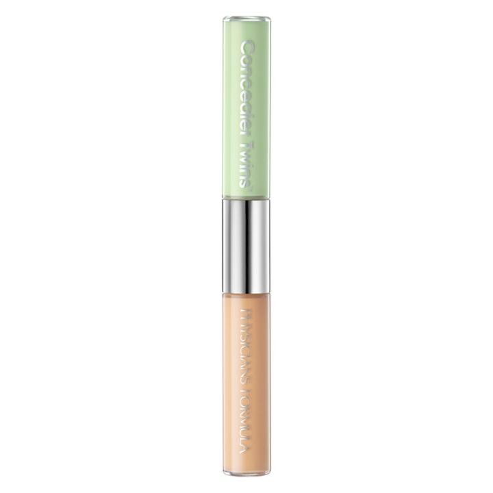 Physicians Formula Concealer Twins 2-in-1 Correct & Cover Cream Concealer - Green/light - 0.24oz, Green/light