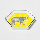 Hexagon Jewelry Storage Tray Elephant - Opalhouse , Adult Unisex, Size: Small, White Yellow