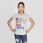 Girls' L.o.l. Surprise! Time To Shine Short Sleeve T-shirt - Gray