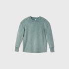 Women's Tie-dye French Terry Crewneck Pullover - All In Motion Deep Teal