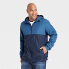 Men's Big & Tall Lightweight Rain Jacket - Goodfellow & Co Galaxy Blue