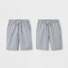 Boys' Pull-on Woven Shorts - Cat & Jack Gray/gray