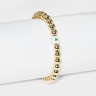 Sugarfix By Baublebar Initial 'x' Stretch Bracelet - Gold