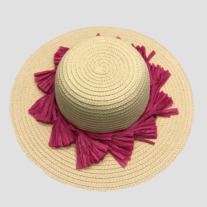 Toddler Girls' Floppy Hat - Cat & Jack Natural