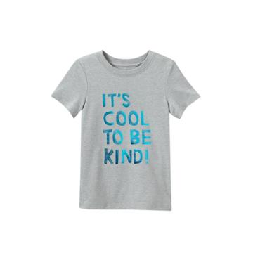 Toddler Boys' Short Sleeve 'cool To Be Kind' Graphic T-shirt - Cat & Jack Gray